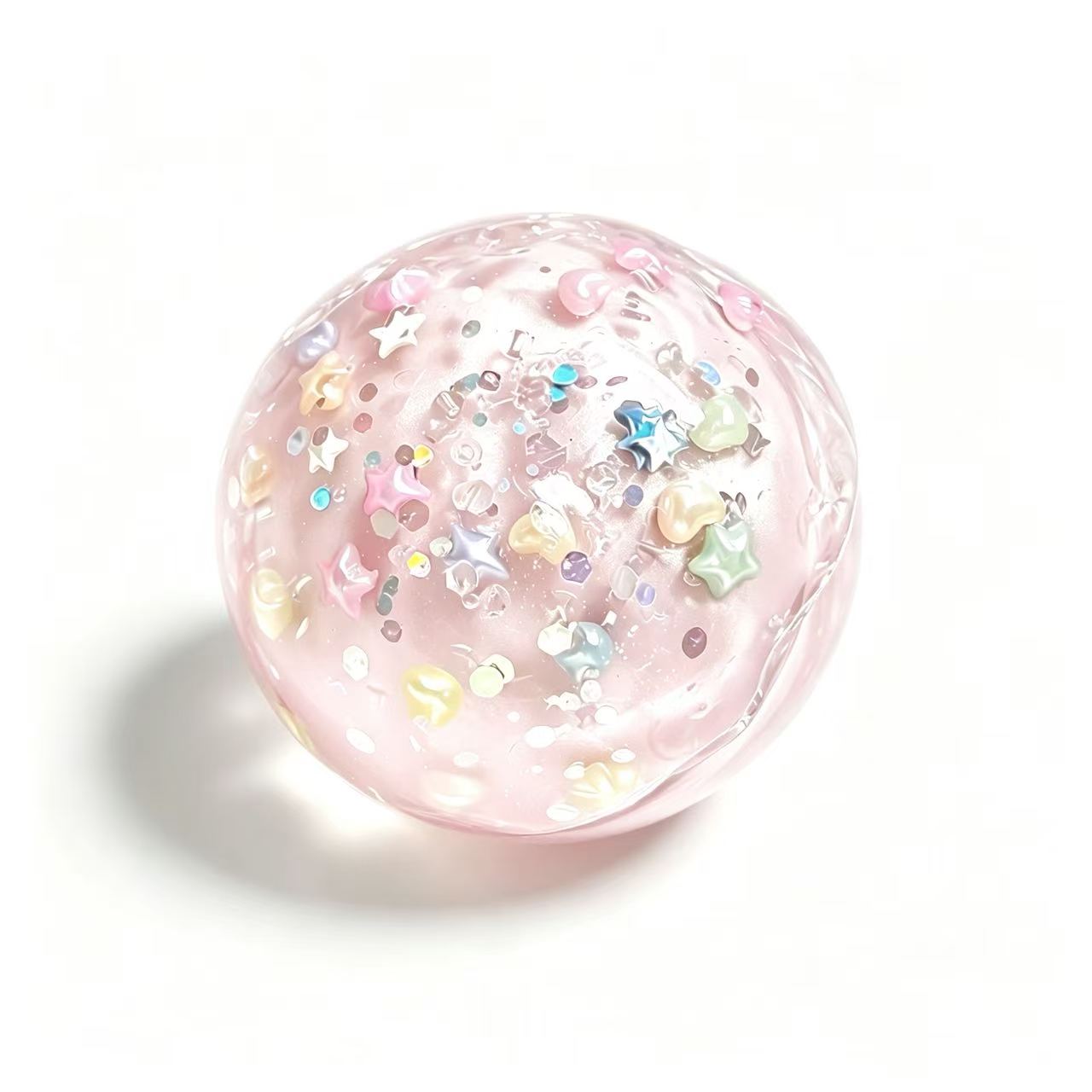 Starry Metal Crispy Moldable Non-Resilient Handmade Ball