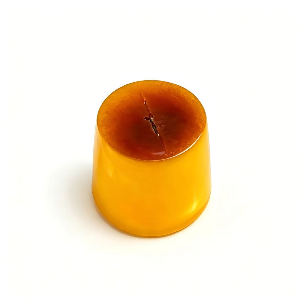 Caramel Pudding Texture Squishy