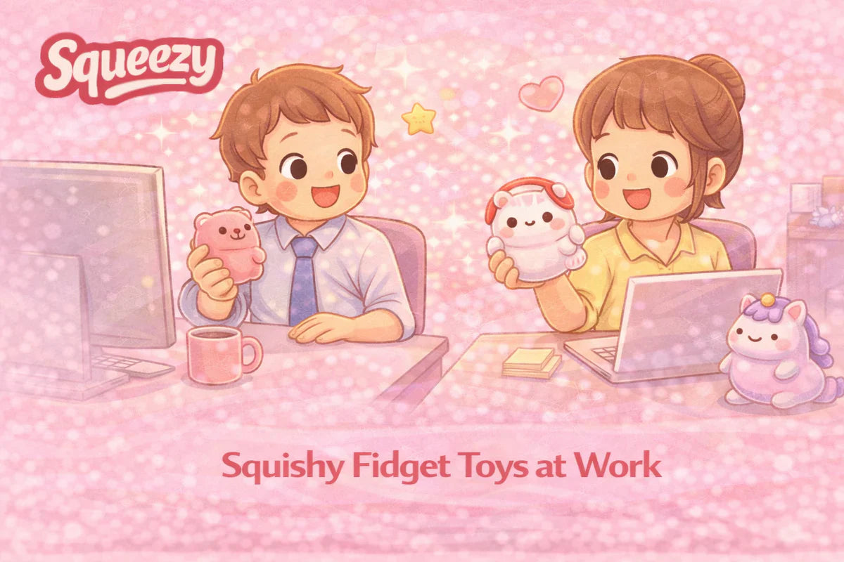 SquiLab Fidget Toys at Work